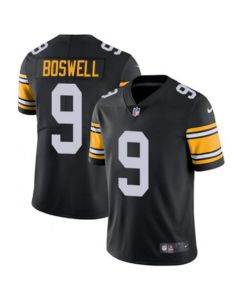 Men's Pittsburgh Steelers #9 Chris Boswell Black Vapor Untouchable Stitched Jersey