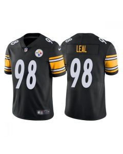 Men's Pittsburgh Steelers #98 DeMarvin Leal Black Vapor Untouchable Limited Stitched Jersey