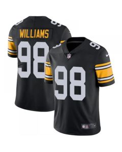 Men's Pittsburgh Steelers #98 Vince Williams Black Vapor Untouchable Limited NFL Stitched Jersey