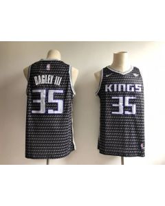 Men's Sacramento Kings #35 Marvin Bagley III Black City Edition Swingman Stitched NBA Jersey