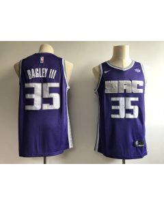 Men's Sacramento Kings #35 Marvin Bagley III Purple Swingman Stitched NBA Jersey