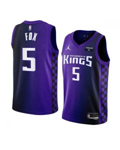 Men's Sacramento Kings #5 De (Style 3)
