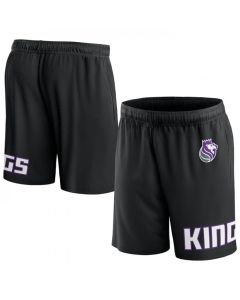 Men's Sacramento Kings Black Free Throw Mesh Shorts