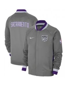 Men's Sacramento Kings Grey 2022/23 City Edition Full-Zip Jacket