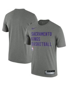 Men's Sacramento Kings Heather Gray 2023/24 Sideline Legend Performance Practice T-Shirt
