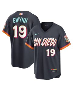 Men's San Diego Padres #19 Tony Gwynn Nike Obsidian 2026 City Connect Stadium Jersey (City Connect)
