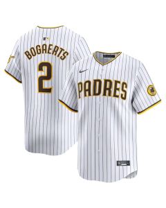 Men's San Diego Padres #2 Xander Bogaerts White Home Limited Player Jersey (White)