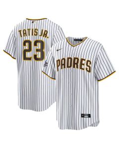 Men's San Diego Padres #23 Fernando Tatis Jr. White 2025 MLB All-Star Game Home Replica Player Jersey