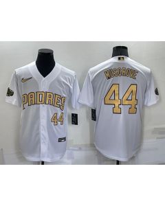 Men's San Diego Padres #44 Joe Musgrove 2022 All-Star White Cool Base Stitched Baseball Jersey