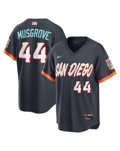 Men's San Diego Padres #44 Joe Musgrove Nike Obsidian 2026 City Connect Stadium Jersey (2026)
