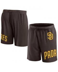 Men's San Diego Padres Brown Clincher Mesh Shorts
