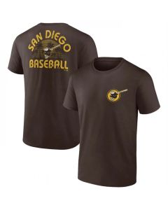 Men's San Diego Padres Brown Iconic Bring It T-Shirt