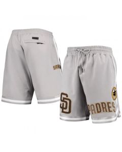 Men's San Diego Padres Grey Shorts (Grey)