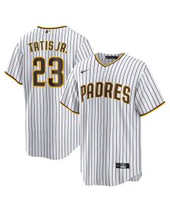 Men's San Diego Padres White #23 Fernando Tatis Jr. Stitched MLB Jersey