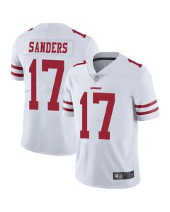 Men's San Francisco 49ers #17 Emmanuel Sanders White Vapor Untouchable Limited Stitched NFL Jersey