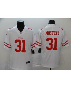 Men's San Francisco 49ers #31 Raheem Mostert White Vapor Untouchable Limited Stitched NFL Jersey