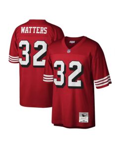 Men's San Francisco 49ers #32 Ricky WattersRed Stitched NFL Jersey