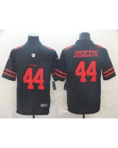 Men's San Francisco 49ers #44 Kyle Juszczyk Black Vapor Untouchable Limited Stitched NFL Jersey