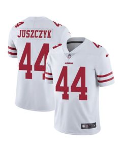 Men's San Francisco 49ers #44 Kyle Juszczyk White Vapor Untouchable Limited Stitched NFL Jersey