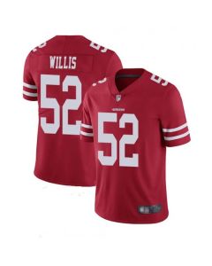 Men's San Francisco 49ers #52 Patrick Willis Red Vapor Untouchable Limited Stitched Jersey