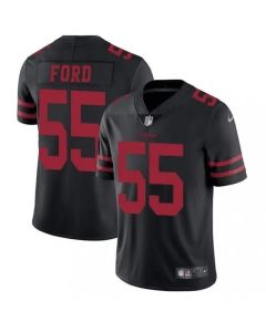 Men's San Francisco 49ers #55 Dee Ford Black Vapor Untouchable Limited Stitched NFL Jersey