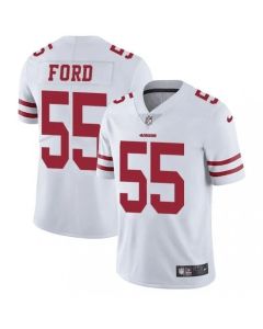 Men's San Francisco 49ers #55 Dee Ford White Vapor Untouchable Limited Stitched NFL Jersey