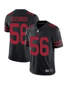 Men's San Francisco 49ers #56 Kwon Alexander Black Vapor Untouchable Limited Stitched NFL Jersey