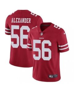 Men's San Francisco 49ers #56 Kwon Alexander Red Vapor Untouchable Limited Stitched NFL Jersey