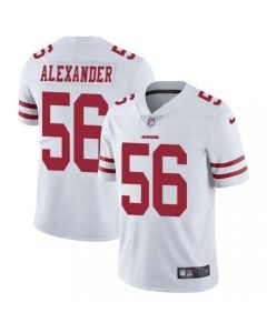 Men's San Francisco 49ers #56 Kwon Alexander White Vapor Untouchable Limited Stitched NFL Jersey