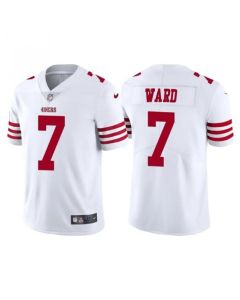 Men's San Francisco 49ers #7 Charvarius Ward White Vapor Untouchable Limited Stitched Football Jersey