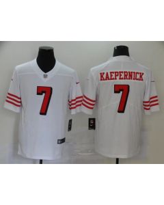 Men's San Francisco 49ers #7 Colin Kaepernick New White Vapor Untouchable Limited Stitched Jersey
