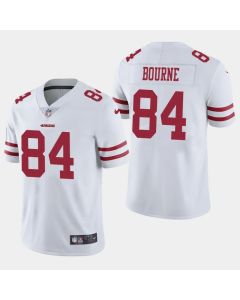 Men's San Francisco 49ers #84 Kendrick Bourne White Vapor Untouchable Limited Stitched NFL Jersey