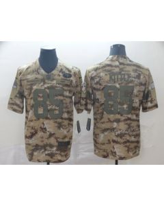 Men's San Francisco 49ers #85 George Kittle Camo Salute To Service Limited Stitched NFL Jersey