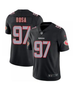 Men's San Francisco 49ers #97 Nick Bosa Black Impact Limited Stitched NFL Jersey