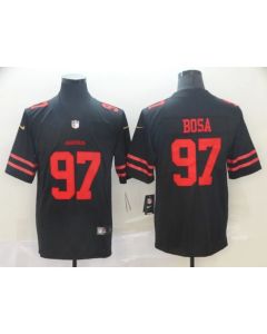 Men's San Francisco 49ers #97 Nick Bosa Black Vapor Untouchable Limited Stitched NFL Jersey