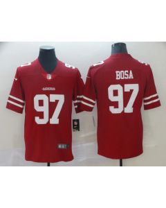 Men's San Francisco 49ers #97 Nick Bosa Red Vapor Untouchable Limited Stitched NFL Jersey