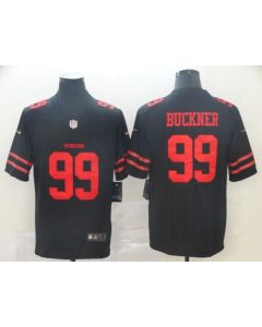 Men's San Francisco 49ers #99 DeForest Buckner Black Vapor Untouchable Limited Stitched NFL Jersey