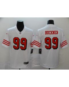 Men's San Francisco 49ers #99 DeForest Buckner White Color Rush Limited Stitched NFL Jersey