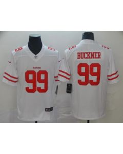 Men's San Francisco 49ers #99 DeForest Buckner White Vapor Untouchable Limited Stitched NFL Jersey