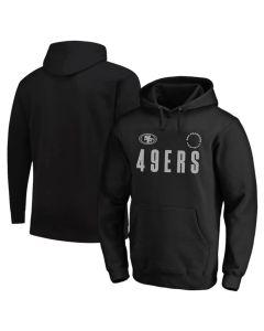 Men's San Francisco 49ers Black Big & Tall Chip Shot Hoodie (Black)
