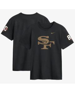 Men's San Francisco 49ers Nike Black 80th Anniversary Third Down Stop T-Shirt (Black)