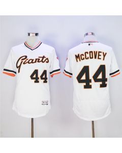 Men's San Francisco Giants #44 Willie McCovey Throwback Flexbase Stitched MLB Jersey