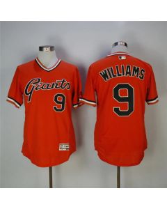 Men's San Francisco Giants #9 Matt Williams Orange 1978 Turn Back The Clock Flexbase Stitched MLB Jersey