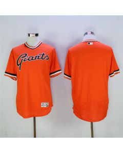 Men's San Francisco Giants Blank Orange 1978 Turn Back The Clock Flexbase Stitched MLB Jersey