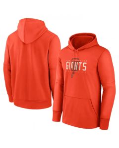 Men's San Francisco Giants Orange regame Performance Pullover Hoodie
