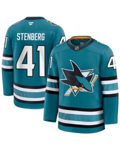 Men's San Jose Sharks #41 Ivar Stenberg Teal 2026 Hockey Jersey