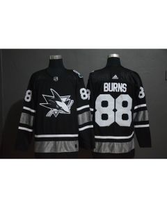 Men's San Jose Sharks #88 Brent Burns Black 2019 NHL All-Star Game Jersey