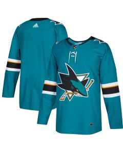 Men's San Jose Sharks Teal Stitched NHL Jersey