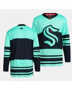 Men's Seattle Kraken Blank Ice Blue 2022-23 Reverse Retro Stitched Jersey