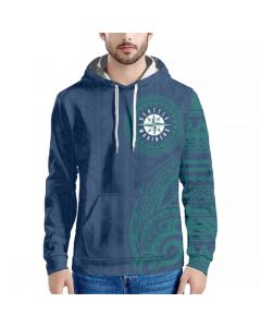 Men's Seattle Mariners Blue Hoodie